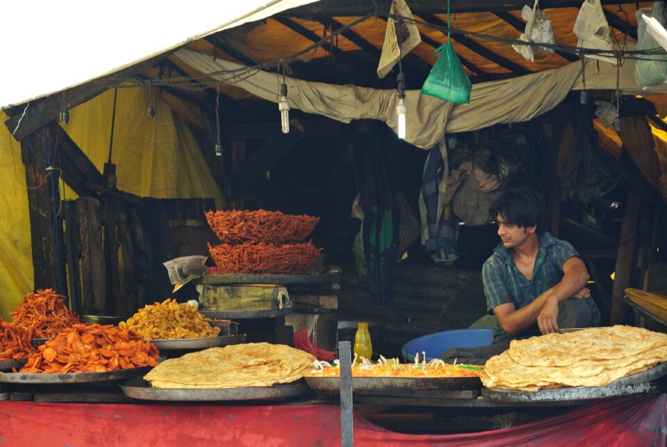 Authentic indian market
