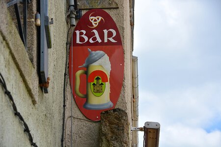 Bar red mug