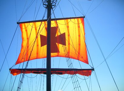 Hoisted rigging cordage