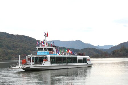 River waterway ferry photo
