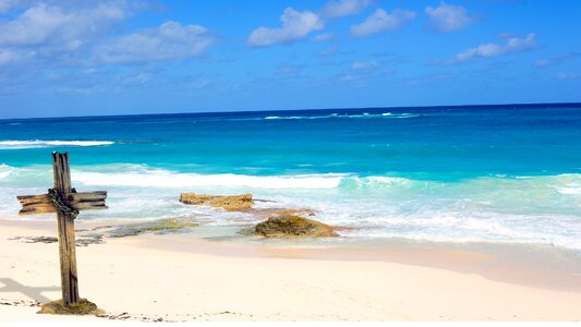 Beach caribbean photo
