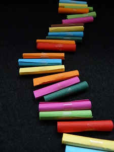 Colorful color colorful paper