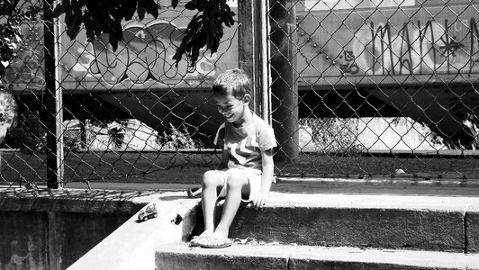 Hope childhood playing alone