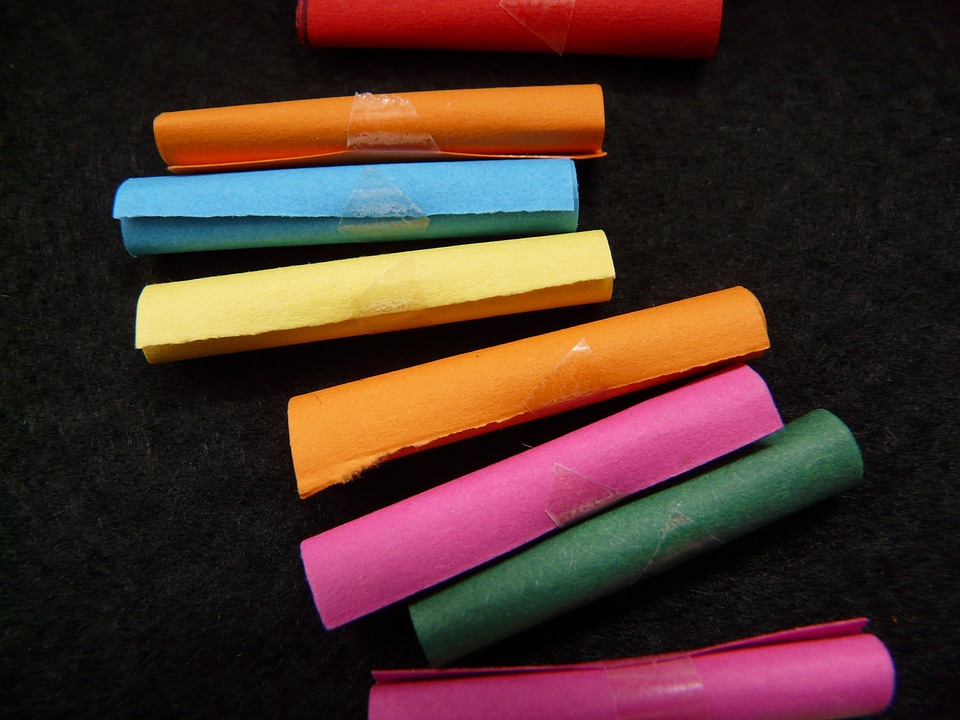 Colorful color colorful paper