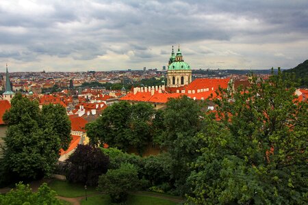 Prague cityscape landscape photo