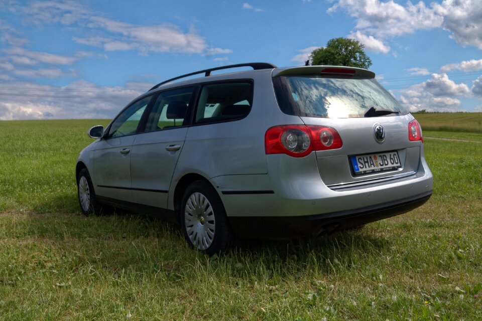 Volkswagen passat silver