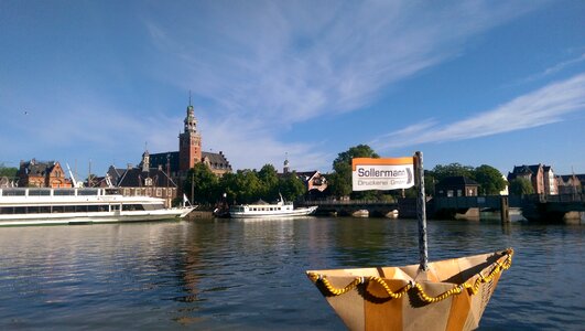 Paper boat summer east frisia