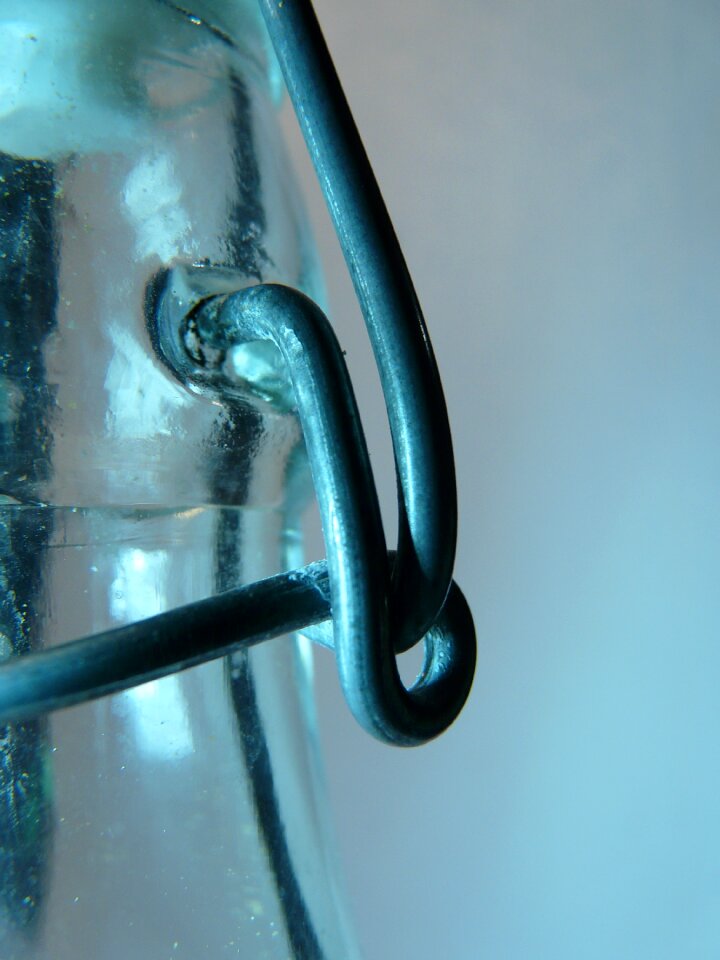 Closure bottle glass