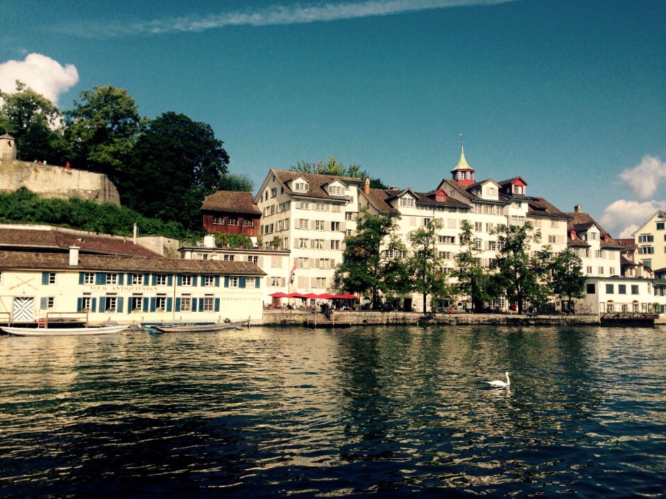 Lindenhof switzerland river