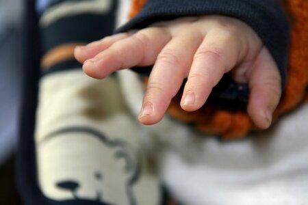 Small protected child