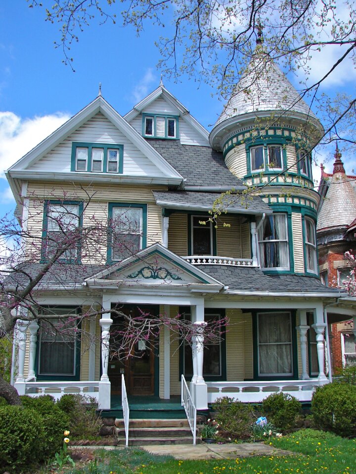 House building front