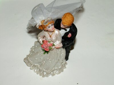 Grooms marriage dolls