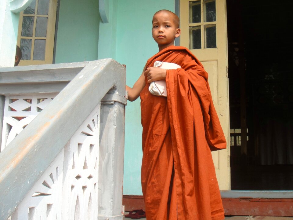 Buddhism burma child