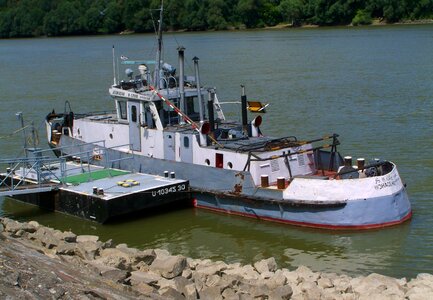 Small ship danube mohács photo