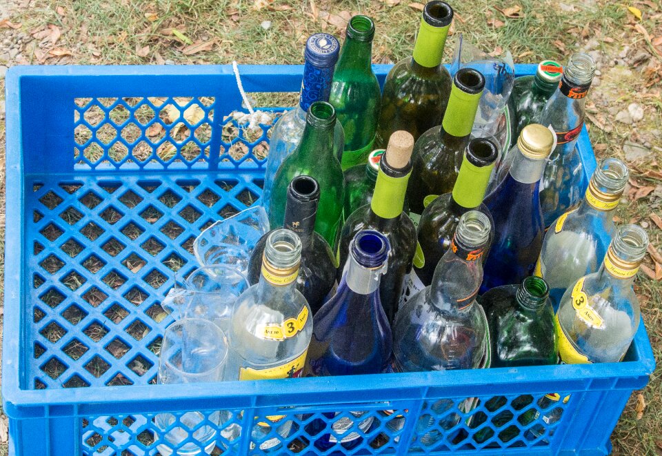 Transparent drink empty