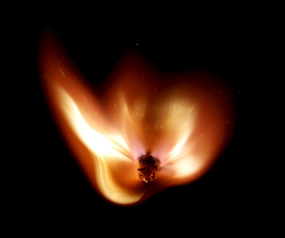 Matchstick light wood