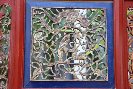 Asia wood art