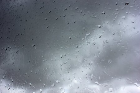 Raining rainy glass photo