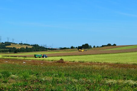 Landscape tractor machine photo