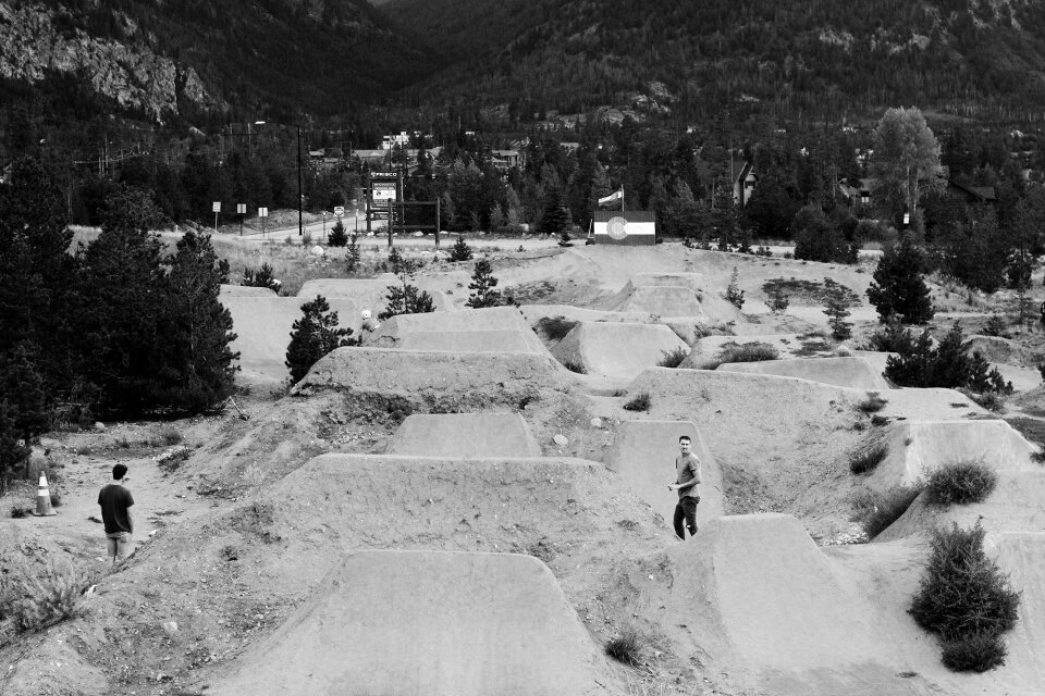 Mountains dirtjumps bicycle