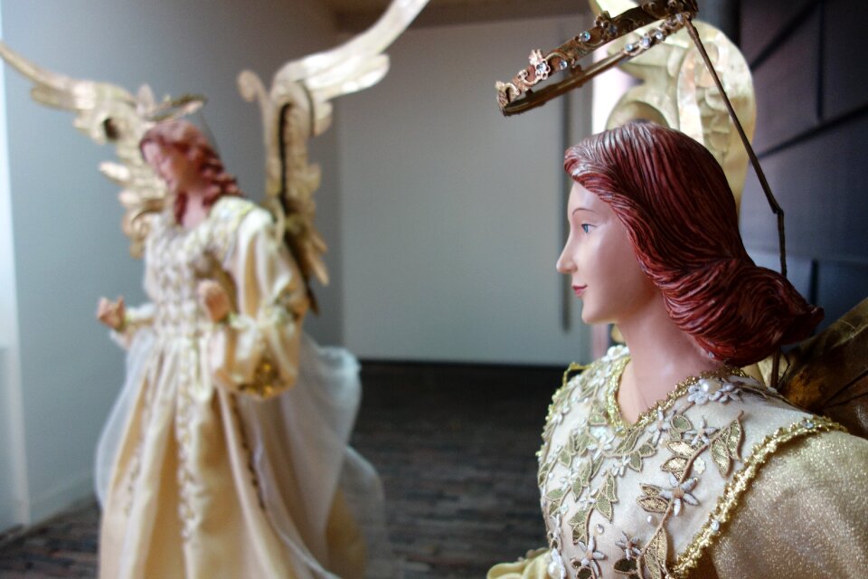 Statue angel catholic