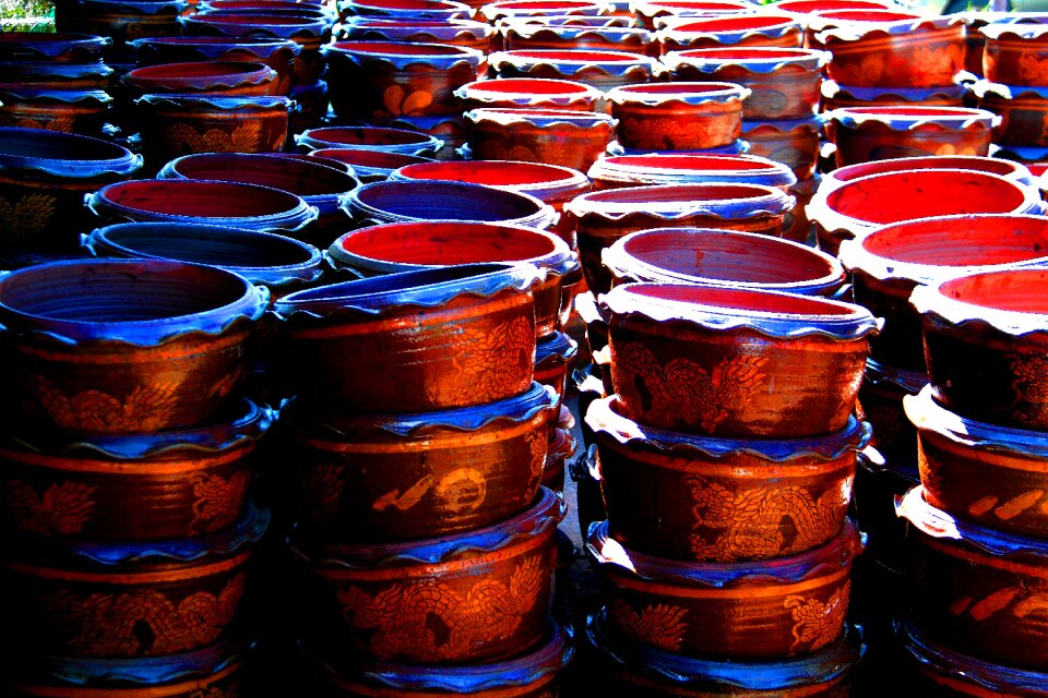Decoration outdoors red