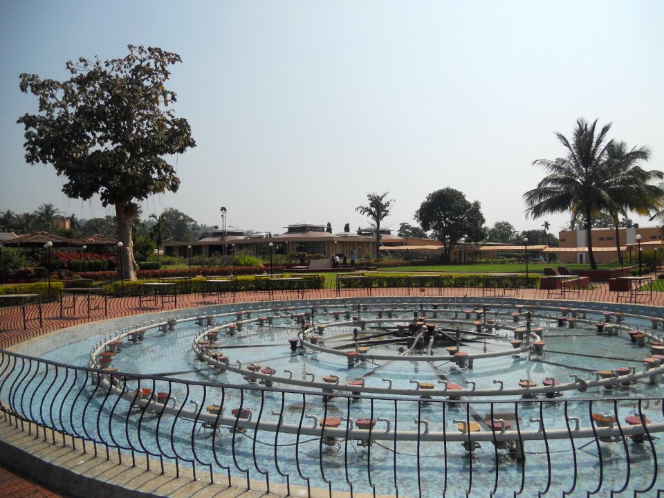 Summer outdoor hotel