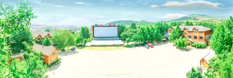 Anime late stage the scenery