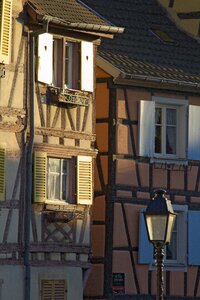Alsace historic center evening photo