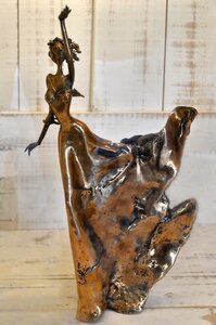 Art dancer sculpture