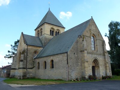 Ardennes building historic photo