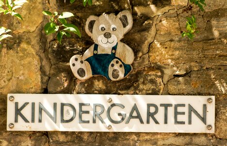 Teddy bear education preschool