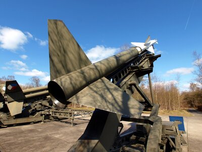 Museum military rocket