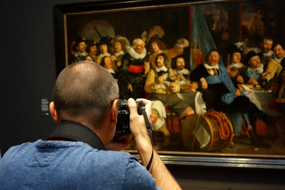 Museum painting abyss