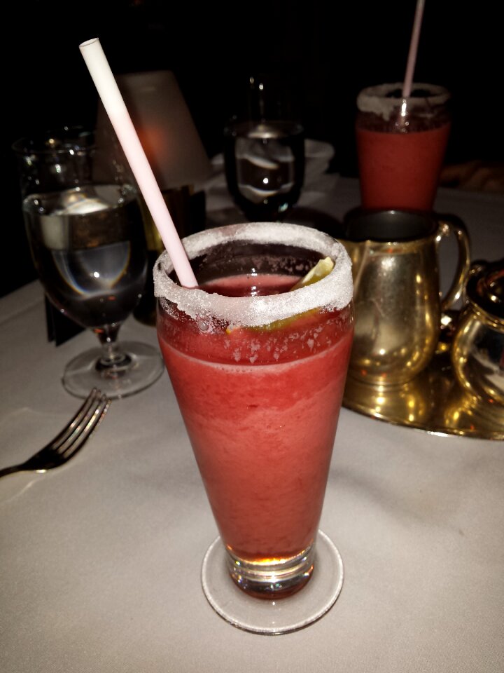 Bar beverage strawberry