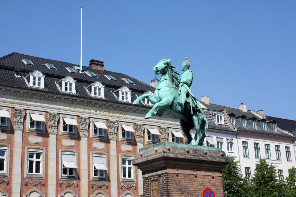 Rider on horse denmark copenhagen