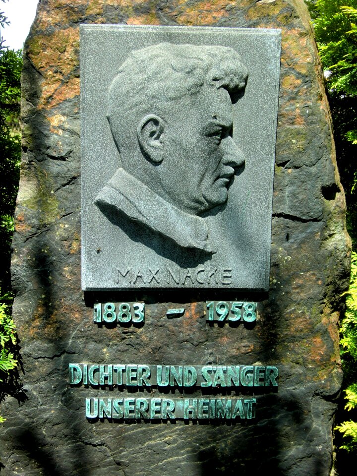 Monument relief portrait