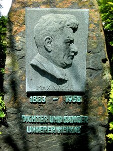 Monument relief portrait