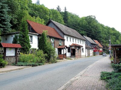 Houses village buildings