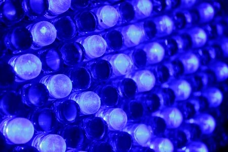 Blue led color
