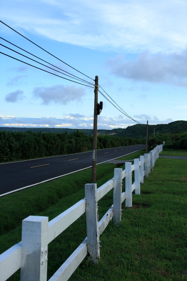 Road railings electric post