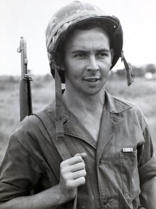 Military marine portrait