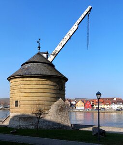 Historic crane river