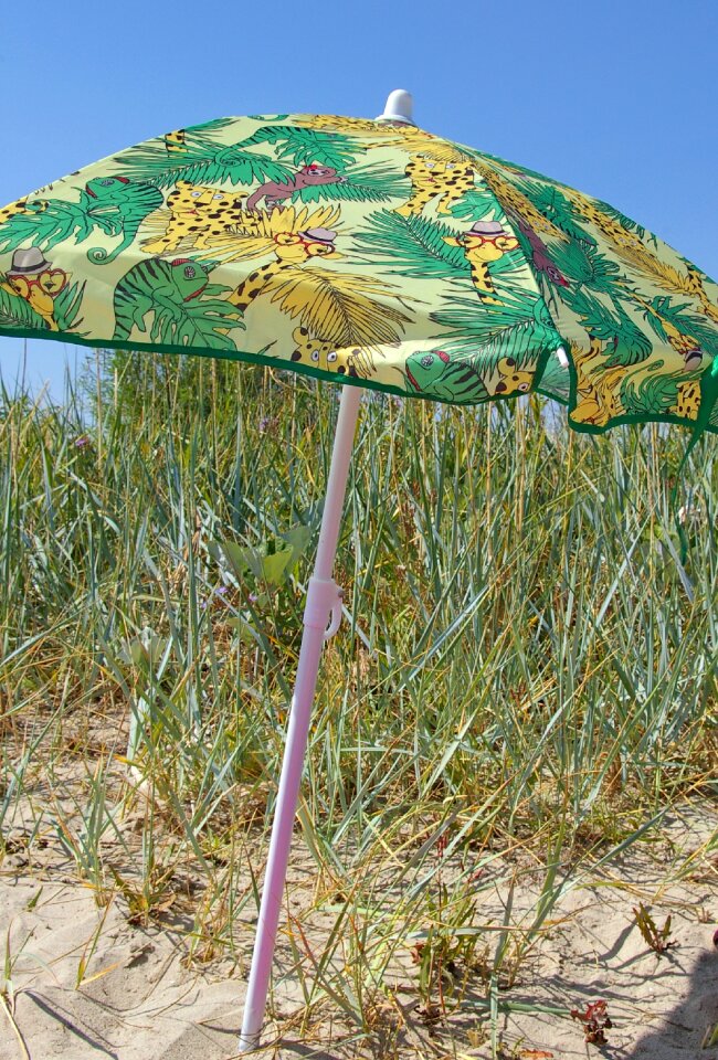 Sun protection parasol vacations