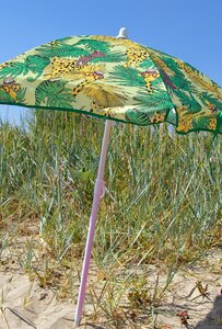 Sun protection parasol vacations photo