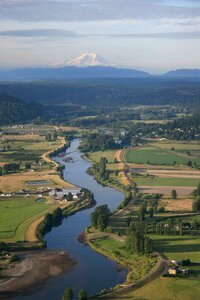 Washington state hot air balloon summer photo