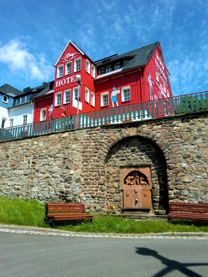Wall building house