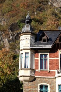 Tower house exterior