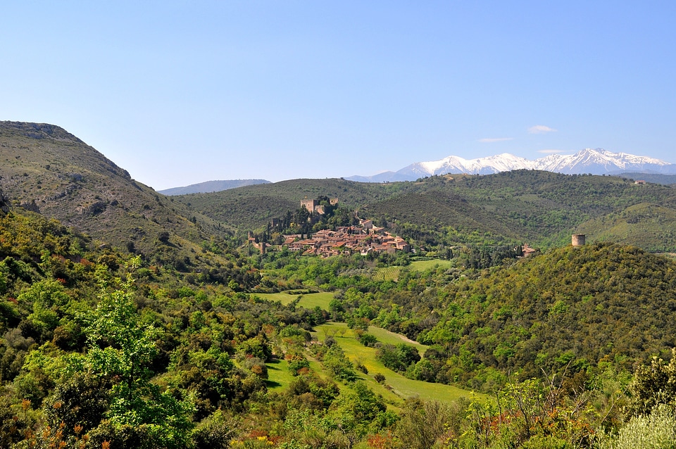 Pyrenees castelnou french