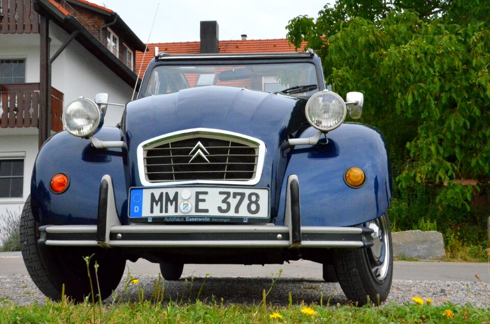 Oldtimer citröen front